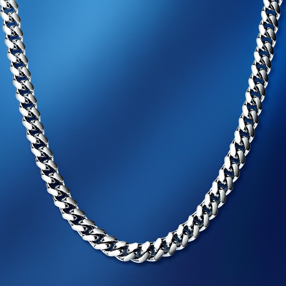 Cuban Link Chain Necklace for Men and Women 8mm